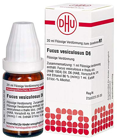 DHU Fucus vesiculosus D6 Dilution, 20 ml Lösung