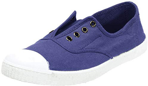 Victoria Inglesa Elastico Tenido Punt, Zapatillas Altas de Tela, Mujer, Azul (Tinta), 41