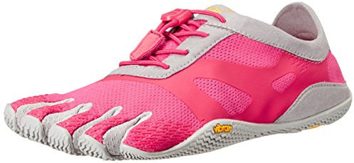 Vibram FiveFingers KSO Evo, Damen Outdoor Fitnessschuhe, Mehrfarbig (Pink/Grey), 36 EU