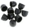 10pcs M8 Tapas Tapon Protección Cubierta Cúpula de Tuerca Perno Tornillos Hexagonales - Negro , 13*15