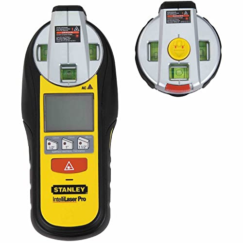 Stanley 77-260 IntelliLaser Pro Combination Wood, Metal, and Live Wire Stud Sensor and Manual Laser Line Level