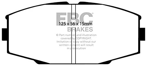 EBC Brakes DP610 Blackstuff Bremsbeläge