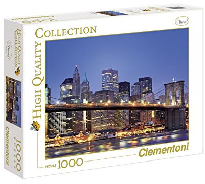 Clementoni 39199.8 - New York - Brooklyn Bridge Puzzle 1000 teile