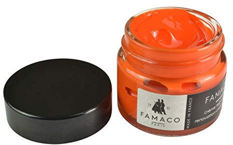 Famaco Unisex Famacolor Dye Cream Schuhfarbe, Tangerine