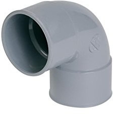 Nicoll - Coude 87°30 en PVC diamètre 50, FF double emboiture