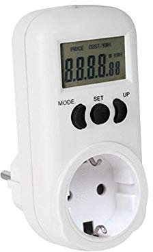PEREL - E305EM6-G Energiekosten Messgerät 230V/16A, Deutsches System 162420