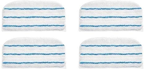 4 x Main Floor Cleaning Mop Pads for Black & Decker FSM1500 FSM1600 FSM1610 FSM1620 FSMH1621 FSM1630 FSMP20 FSMH13E10-GB FSMH1321-GB Steam Mops