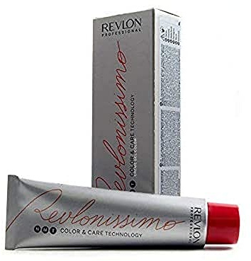 REVLON PROFESSIONAL Revlonissimo Colorsmetique Color&Care Permanente Haarfarbe 7.24, Mittelblond Perlmutt Kupfer, 1er Pack (1 x 60 ml)