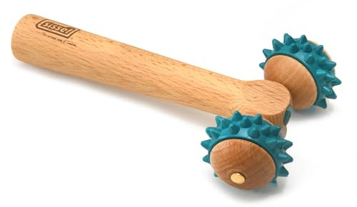 SISSEL® Fit-Roller T-Roller | Muskelentspannung und Durchblutungsförderung | Ökologisch & Phthalatfrei | Kombination aus Tradition & Moderne | Vielseitige Handmassage | Wellness & Gesundheit
