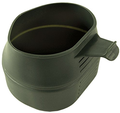 Helikon - Taza plegable para acampada, color verde