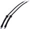 BESTPRICE 2x tubo freno anteriore o posteriore Compatibile con FIAT GRANDE PUNTO (199_), PUNTO furgone/hatchback (188_), PUNTO (188_), LANCIA DELTA I (831_), PRISMA (831_)