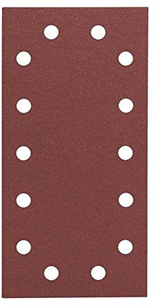 Bosch Professional Schleifblatt für Schwingschleifer Holz und Farbe Best for Wood and Paint (50 Stück, Körnung 80, C470), 2608607933