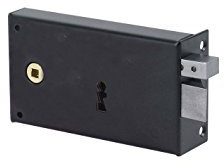 JPM SAS SSA45122 Serrure Verticale 147 à pêne Dormant 1/2 Tour JPM 70 mm-Gauche-147000-02-2A, NSP