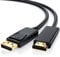 CSL-Computer 2m Full HD Premium DisplayPort DP auf HDMI Kabel High Speed inkl. Audio Übertragung - 1080p - Displayport Stecker M zu HDMI Stecker A - kompatibel mit Apple und PC