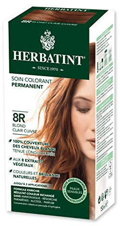 Herbatint - Tintura permanente per capelli con estratti vegetali di 5 piante, 150 ml