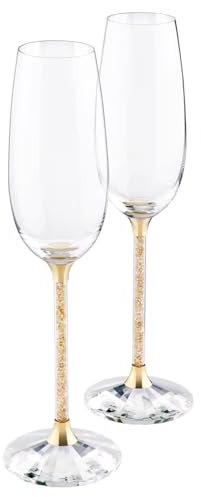 Swarovski Crystalline Lot de 2 flûtes à griller