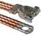 AUPROTEC Battery Earth Strap Ground Cable + Pole Terminal 500 mm 21 mm² 80A
