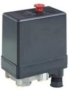 Pressostat monophasé pour compresseurs d'air avec 1 voie et valve de start universel.