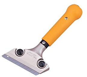 TAJIMA Utility Scraper - 8 inch (200 mm) Razor Glass Scraper with Reversible-Blade & 3 Endura-Blade - SCR-L200
