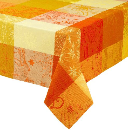 Garnier-Thiebaut 8534 Beschichtete Tischdecke Mille Couleurs Soleil 175 x 250