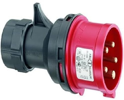 ABL SURSUM S52S30 Elektrischer Stecker P17 5P rot (400 V, 50-60 Hz, 32 A)