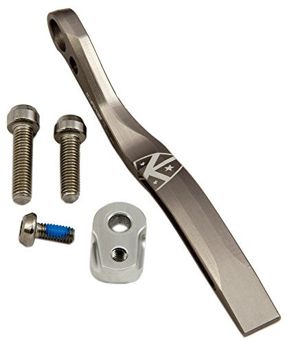 K-EDGE para bicicleta por soldadura-On waeiting receptor, talla única, 350001002, plata