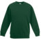 Fruit of the Loom Boys' Sweatshirt multicolour bottle green 7-8 Years
