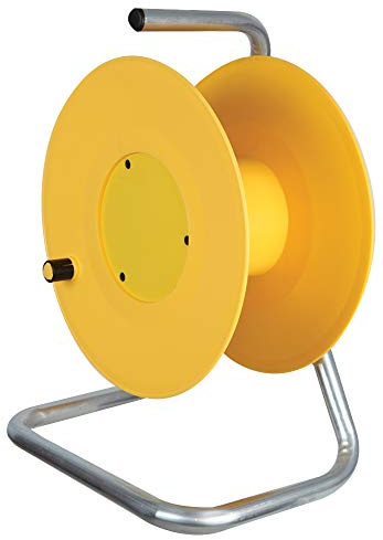 PRO ELEC 8063 Empty Cable Storage Drum, Yellow