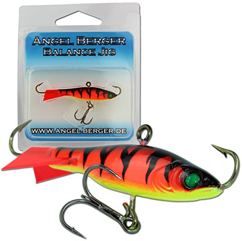 Angel-Berger Balance Jig Ice Zocker (Red Tiger, 15g)