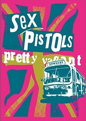 Sex Pistols Pretty Vacant Album Cover Postcard Picture Punk Official Merchandise