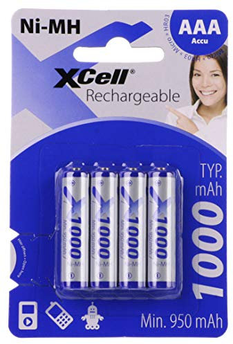 Hückmann 117313 XCell Micro Batterie Ni-MH 12 V 1000 mAh