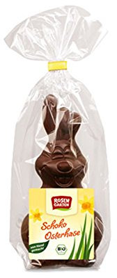 Rosengarten Zartbitter-Osterhase, vegan (80 g) - Bio