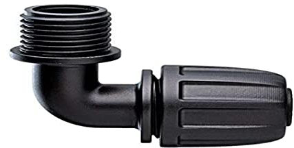 Claber - Coude avec filetage 1/2 15-21 mm