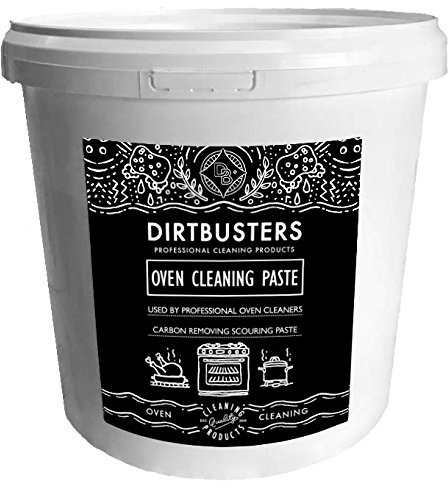 Dirtbusters Professional Oven Cleaning Scouring Paste 5L, non caustic safe no odours or fumes eco friendly for professional oven cleaning, removes carbon, grease fat