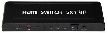5x1 HDMI Switch Yatek YK-0501, unterstützt 3D, wählen, verstärken das Signal und HDMI
