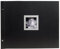 Exacompta 16944E Ceremony, 1 Album Fotografico Con Viti 37x29cm Per 160 Foto, 40 Pagine Nere Con Divisori In Pergamena, Copertina In Cartoncino Con Riquadro argentato, Nero