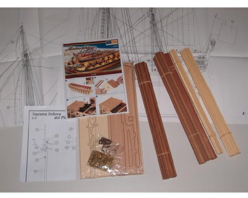 OcCre 15001-2 Nuestra Senora del Pilar Schiffsbausatz Pack2