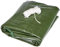 Rayen - Funda para Muebles de Jardín, Impermeable y Resistente, Protección contra Lluvia, Polvo e Insectos, con Cinta de Fijación, Verde, 200 x 110 x 80 cm