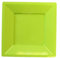 12 assiettes PRESTIGE - 24x24cm - Vert Anis