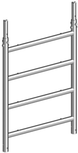 Layher Hängeleiter 75/4 Höhe 1,0 m