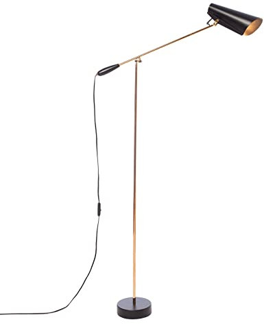 Northern Birdy floor Schwarz Stehlampe Aluminium/Stahl 133 x 67 cm