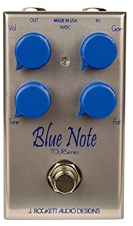 J. Rockett Audio Designs Tour Series Blue Note Overdrive Gitarren-Effektpedal