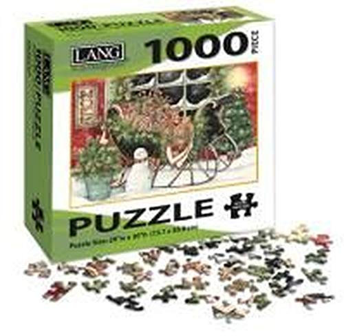 LANG 1000 Piece Jigsaw Puzzle - Santa's Sleigh