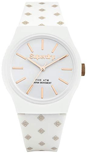 Superdry Herrenuhr URBAN Micro, Weis, DREI-Zeiger