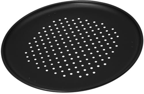 Zenker Molde Pizza Redondo Perforado 32 cm , Special Countries (Negro), Cant. 1