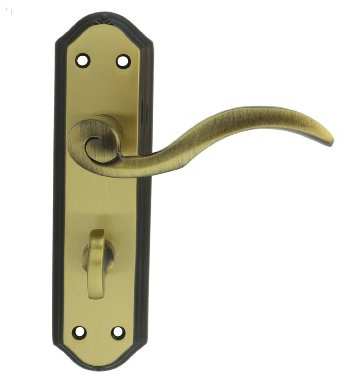 Wentworth Lever ON Backplate - Bathroom 57MM C/C