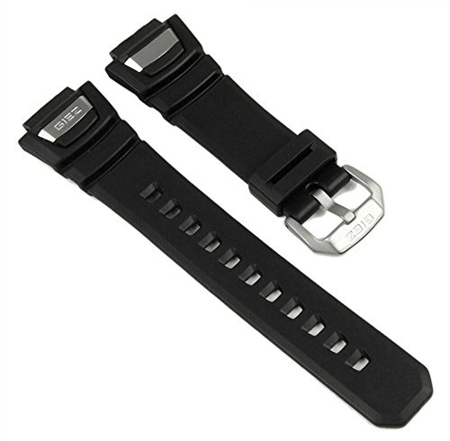 Casio Uhrenarmband Harz Band Schwarz für GS 1100 GS 1150 GS 1400 GS 1050