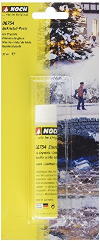 NOCH Eiskristall-Paste, für Modellbau Winterlandschaften, 30 ml perfekt für Spurweiten H0, TT, N, Z