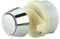 Thomas Dudley Pushflo Cone Single Flush 50mm Chrome Toilet Push Button 316269, Multi-Colour
