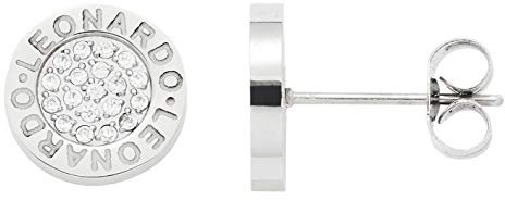 JEWELS BY LEONARDO femme goujon Matrix Lusso acier inoxydable/argent verre coupe facette pailleté 015681